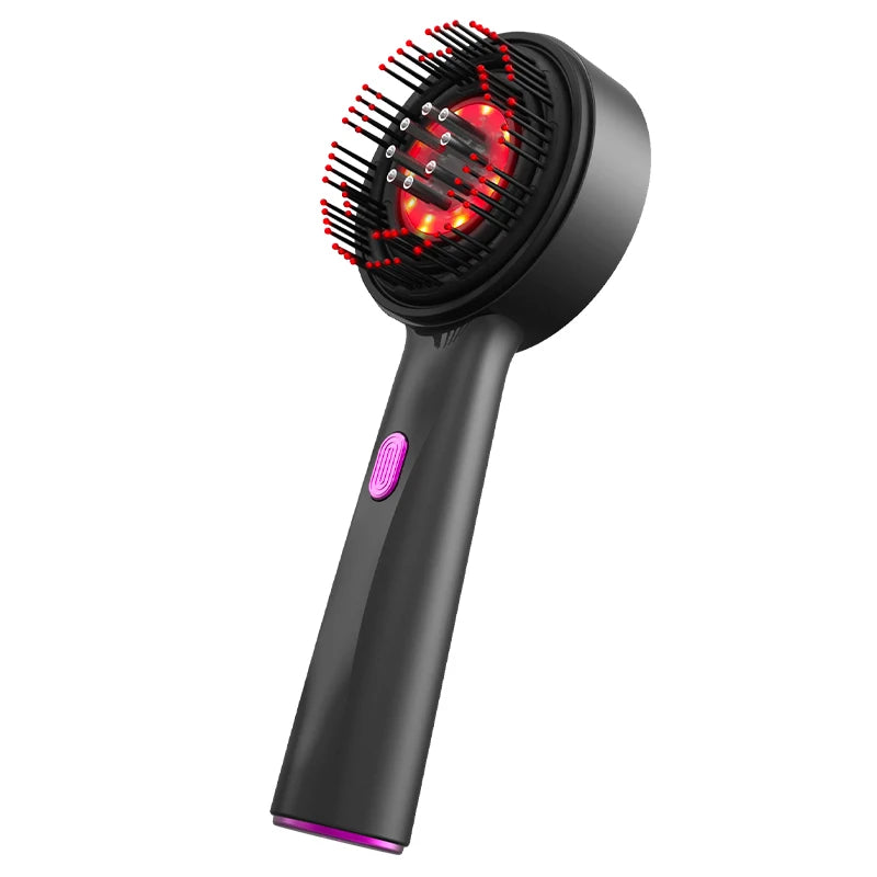 Electric Vibration Massage Comb Red Light Therapy Hair Growth Massage