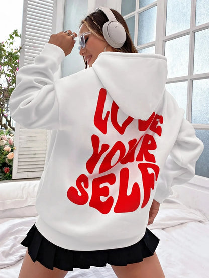 Trendy Bliss: Love Yourself Hoodie