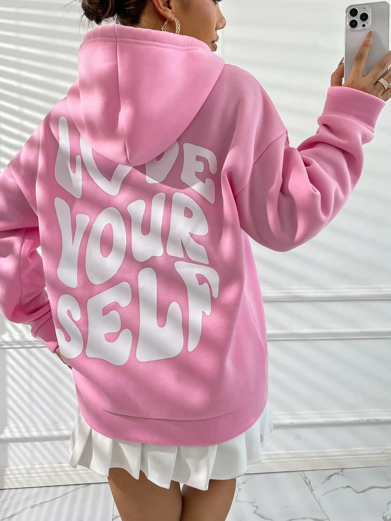 Trendy Bliss: Love Yourself Hoodie