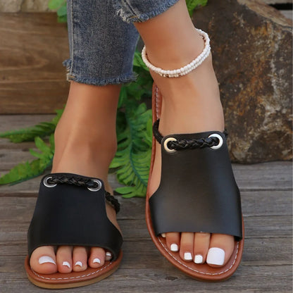 New Women's Shoes Square Head Summer Sandals