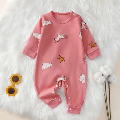 Newborn Baby 100% Cotton Girl Boy 0-18M