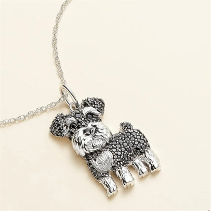 Dog Pendant Necklace for Women Gift