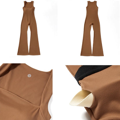 Bella Fit Sleeveless Jumpsuit