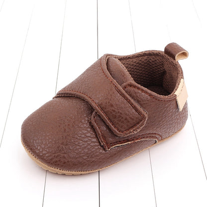 cute Newborn 0-18Months  Baby Boy & Girl Shoes Casual Pu Leather  First Walkers Non-Slip  baby Shoes