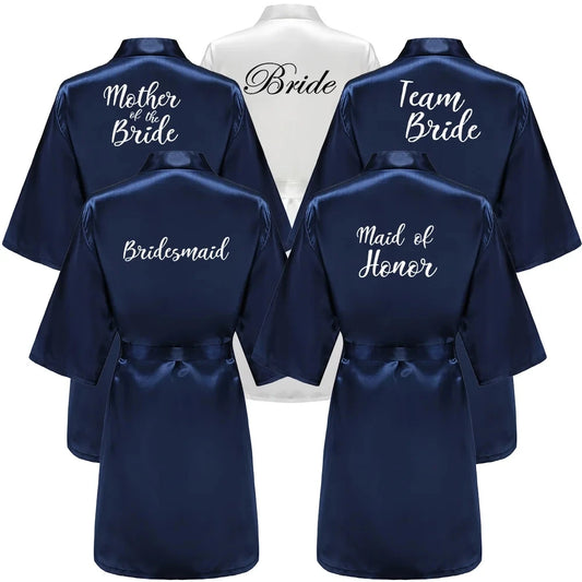 Satin silk robes available in plus sizes for weddings offer elegance and comfort for the special day.