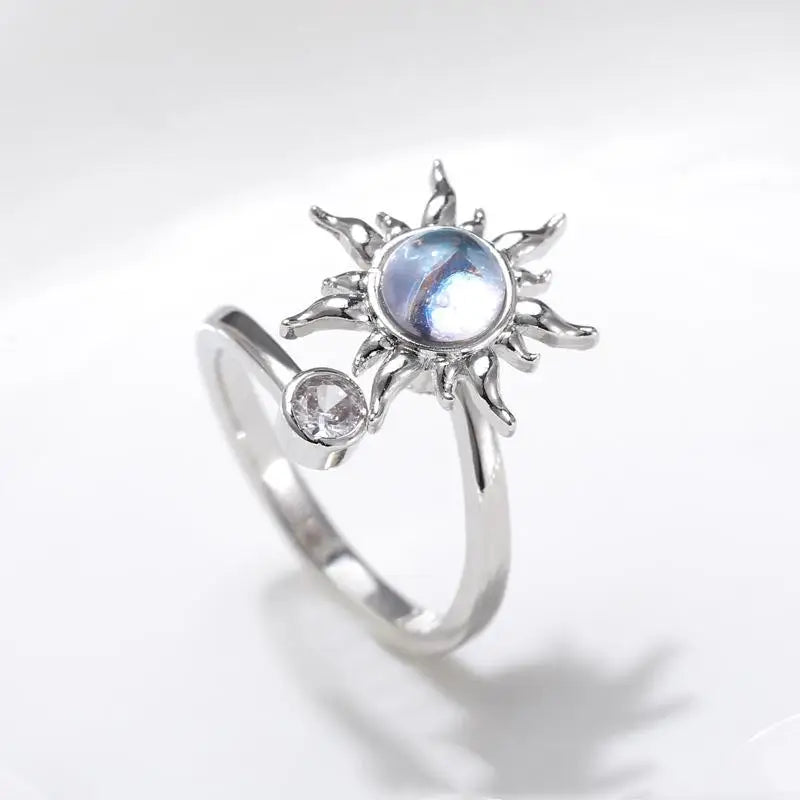 Women sunny Ring For Women Stainless Steel