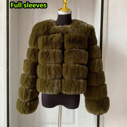 Winter Glam: High Quality Fur Jacket