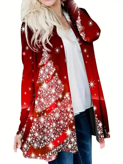 Winter Joy: Holiday Fashion Cardigan