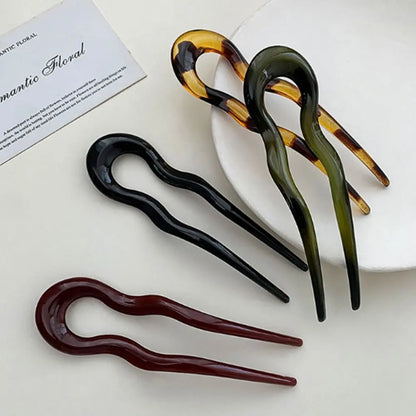 U-Shaped Hair Fork Fashion Women Girls