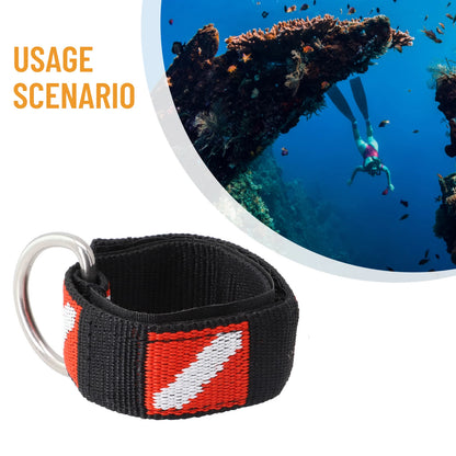 Adjustable Scuba Diving Wrist Strap - 1pc