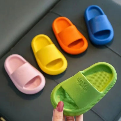 Summer Children Casual Slippers Solid Color