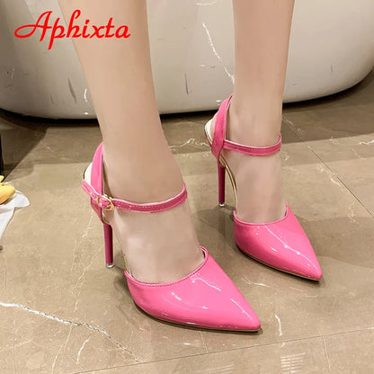 Women  Summer 7cm-12cm Super High-Heeled Sandals