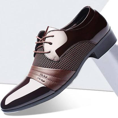 New Fashion classic British Men's Leather Shoes Formal  business & Wedding Shoes