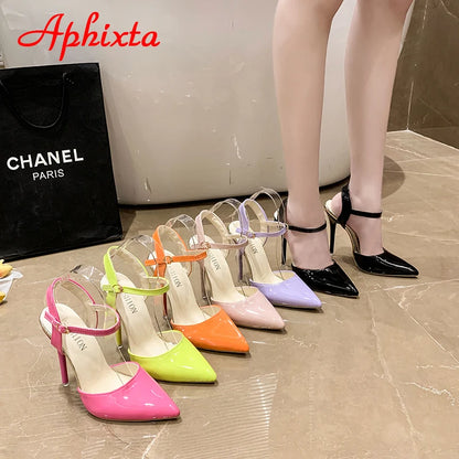 Women  Summer 7cm-12cm Super High-Heeled Sandals