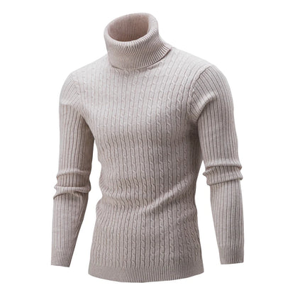 new Men's Casual Rollneck