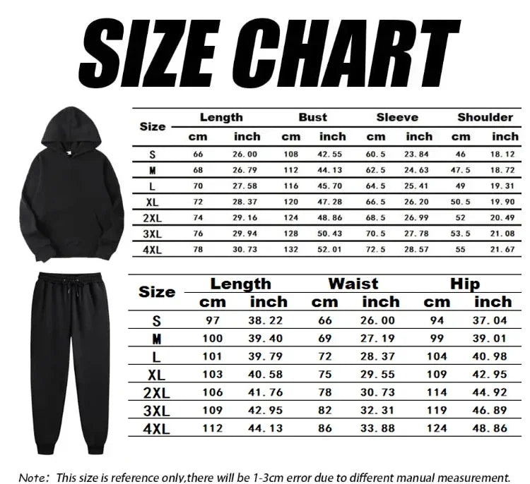 Men's Sports Suits Fashion Tracksuit Hoodies + Pants Two Pieces Sets Running Casual Sweatshirts Sweatpants Men's Clothing