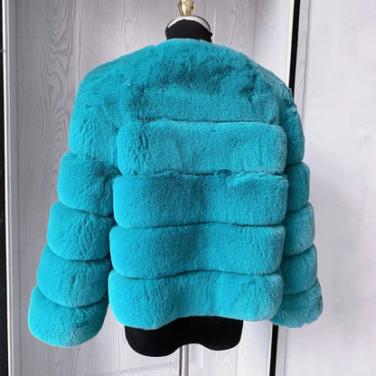 Winter Glam: High Quality Fur Jacket