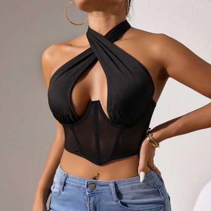 Midnight Bustier: Halloween Party Top