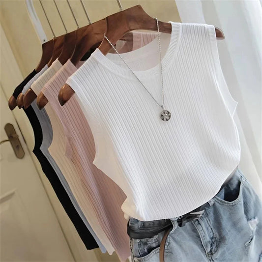 Women Blouse Summer Sleeveless Women Top