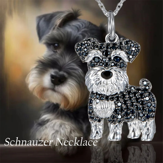 Dog Pendant Necklace for Women Gift