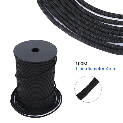 Reflective Climbing Cord - 100m, 9 Strand