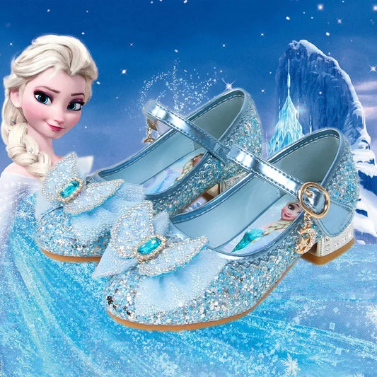 Disney Girls' Princess High Heel Sandals Children's Shoes