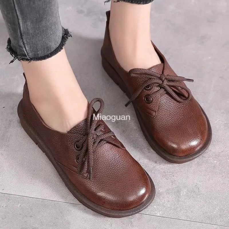 Women Oxfords Spring & Autumn Flat Shoes f