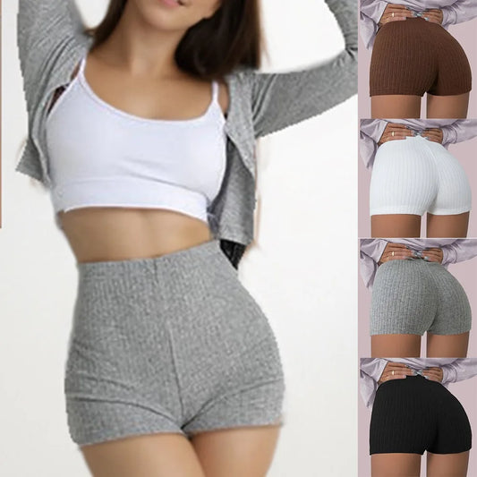 Fashion Yoga Shorts High Waist Sports Breathable sportwear