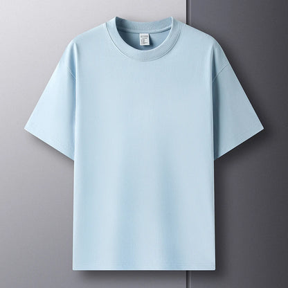 High-End Men's Cotton T-Shirt - Summer Fashion