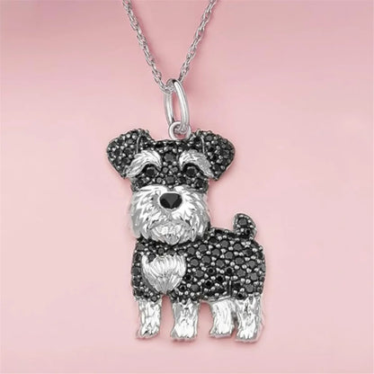 Dog Pendant Necklace for Women Gift