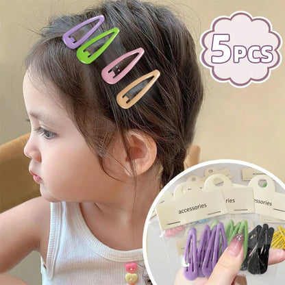 Fashion Metal Snap Hairgrip - 1 Bag