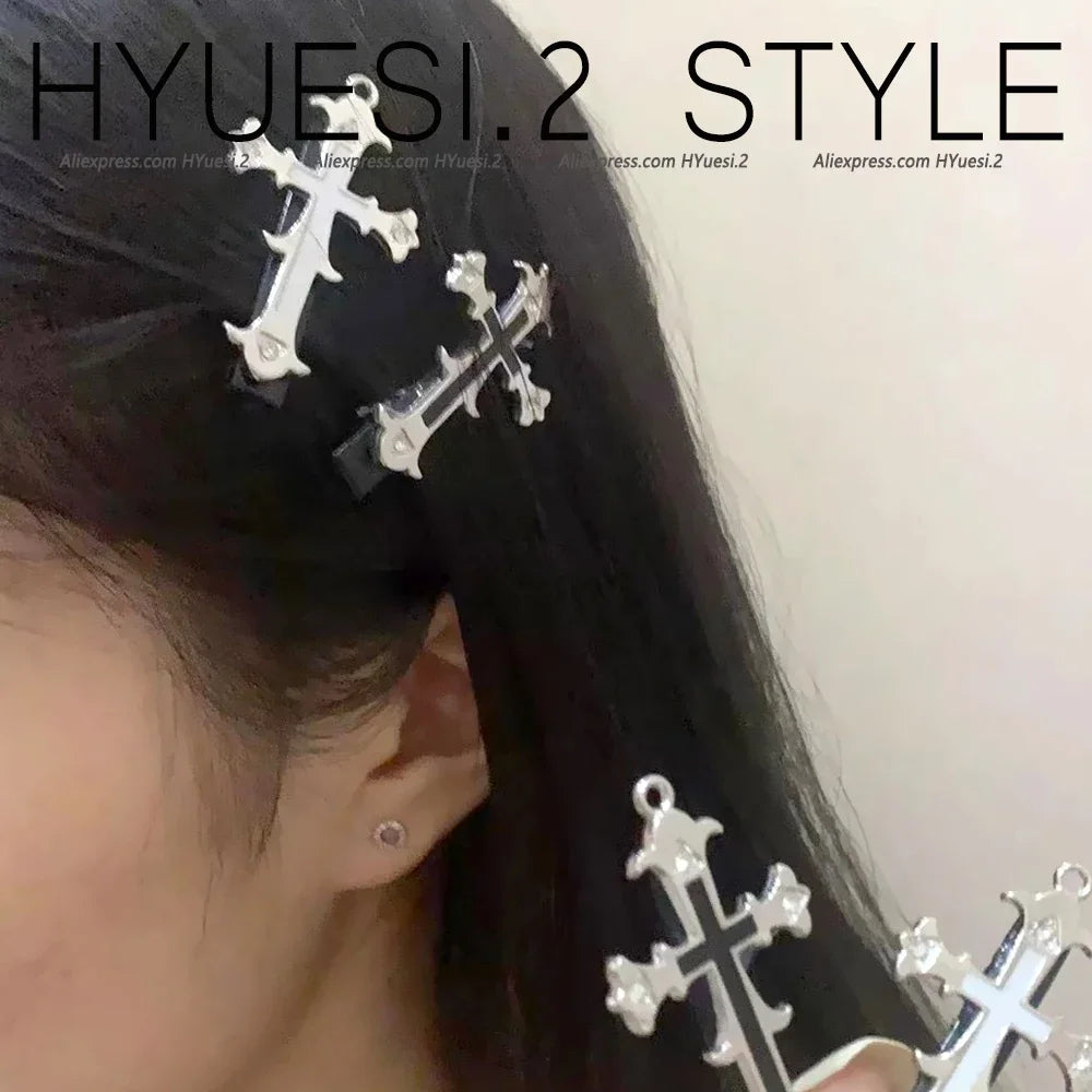 Hair Clips cross Styles Women Girls