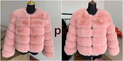 Winter Glam: High Quality Fur Jacket