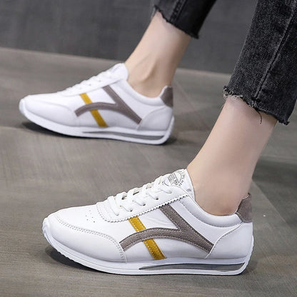 Women Leather Comfort Sports Woman Shoes