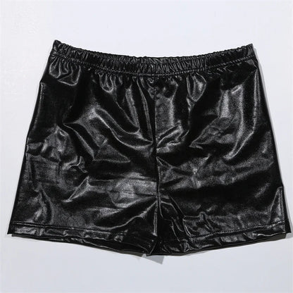 Sparkle Stride: Femme Workout Shorts