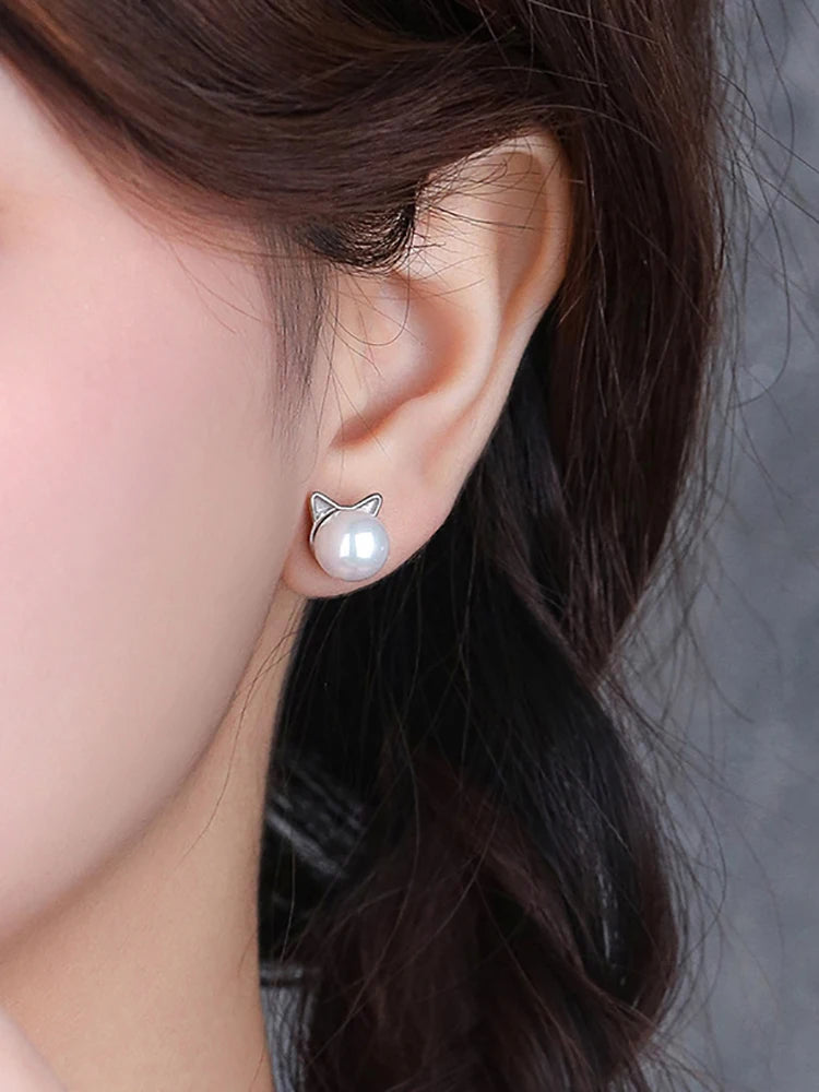 Feline Finesse: Cute Cat Earrings Line