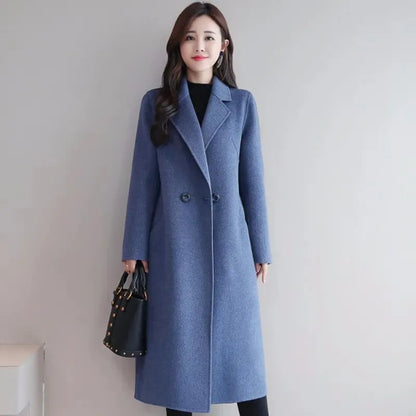 Stylish Medium Wool Coat for Luxe Comfort