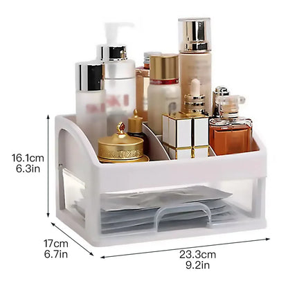 Make Up Case Jewelry Container Box Makeup Organizer Drawers Plastic Cosmetic Storage Box