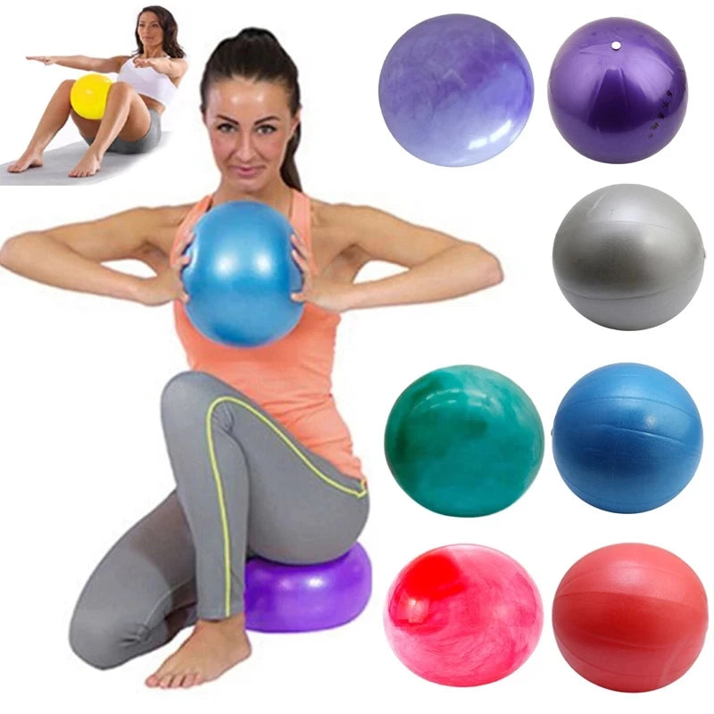 New 25 cm Yoga Ball Exercise Gymnastic Fitness Pilates Ball Balance Exercise Gym Fitness