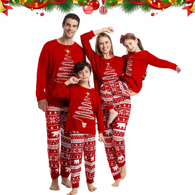 Family Matching Christmas Pajamas Set 2025 ( Father, Mother, Daughter and son )