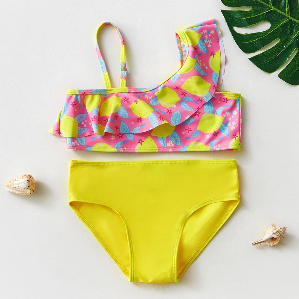 Ocean Twirl: 2-Piece Children’s Swimsuit