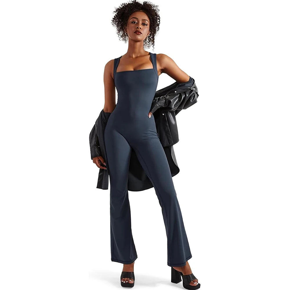 Bella Fit Sleeveless Jumpsuit