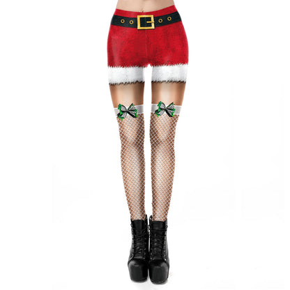 Jingle Flex: Stretchy Christmas Leggings