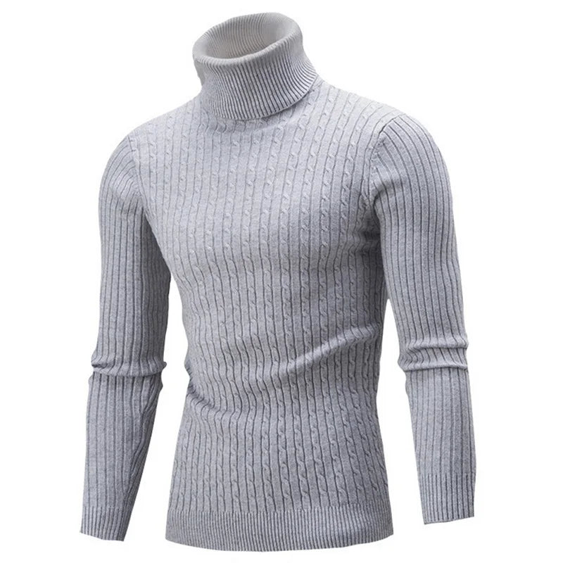 new Men's Casual Rollneck