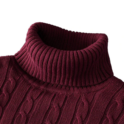 new Men's Casual Rollneck