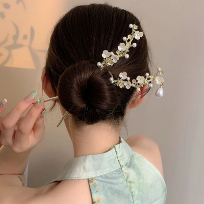 Chinese Style Tassel Hair Clip For Women Hair Stick