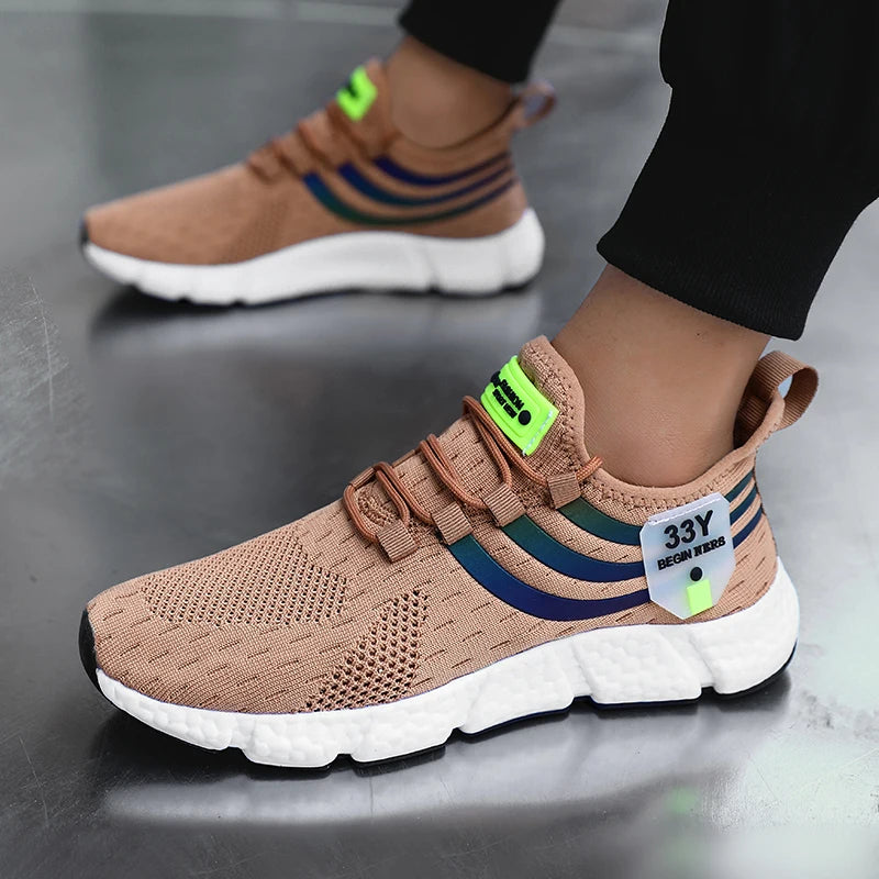 Sport Shoes for Men Luxury Brand Casual Sneakers Shoes Summer Man Comfortable Running Walking Shoes