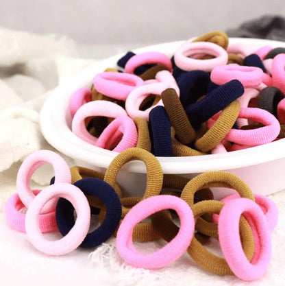 Colorful Nylon Hair Bands - 100/200pcs