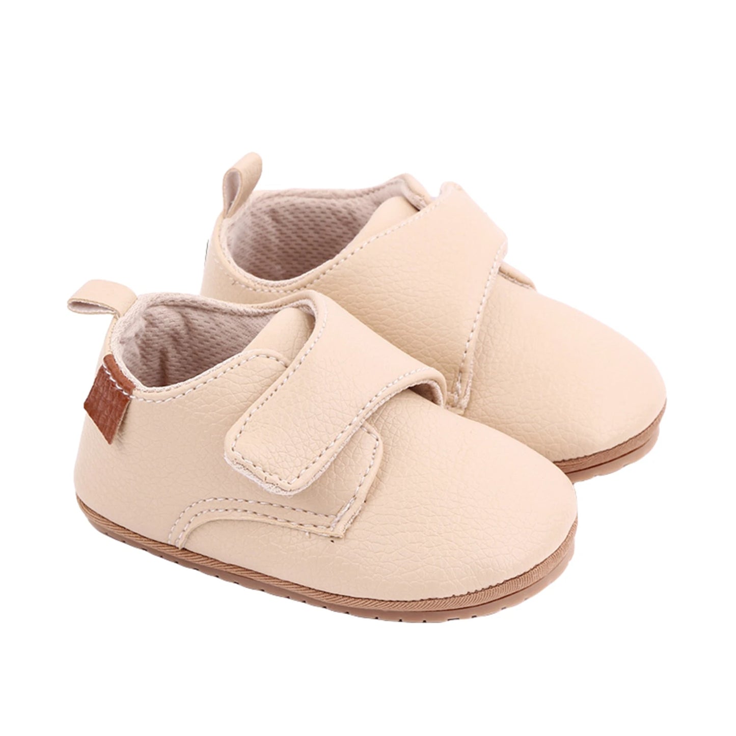 cute Newborn 0-18Months  Baby Boy & Girl Shoes Casual Pu Leather  First Walkers Non-Slip  baby Shoes