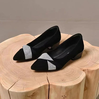 Women Shoes Low Square  Heel